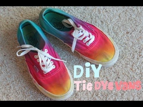 tie dye shoes instructions