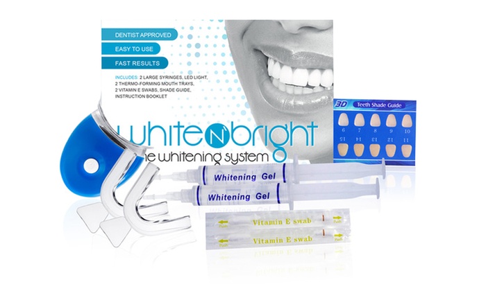 professional home whitening system instructions