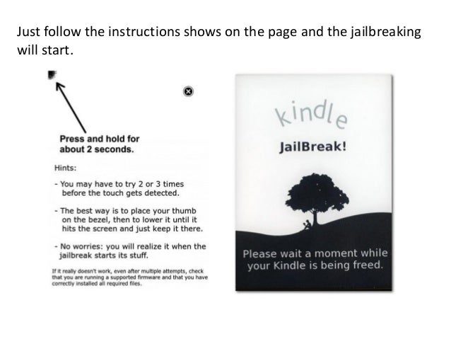 kindle white screen instructions