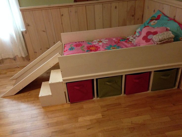 wooden toddler bed instructions