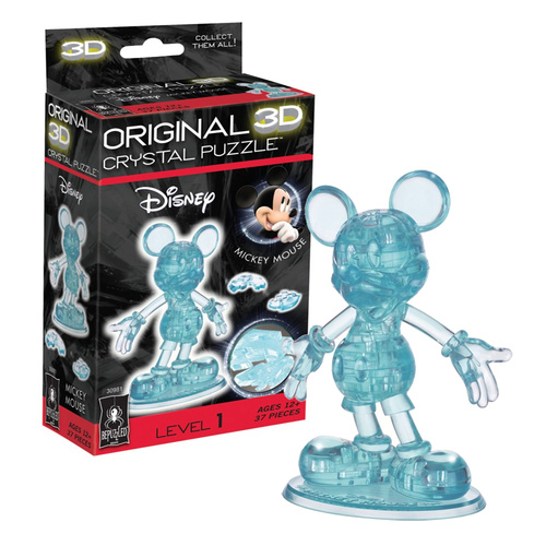 3d crystal puzzle mickey mouse instructions