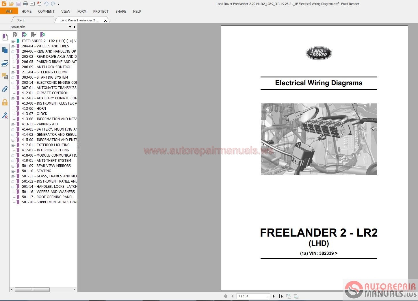 freelander 2 towbar electrics instructions