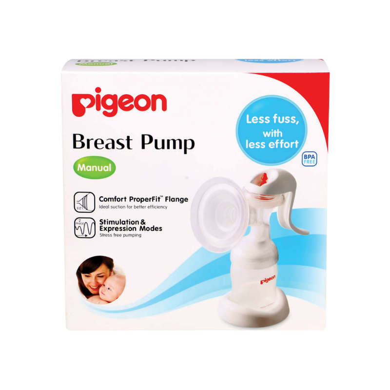 pigeon manual breast pump instructions