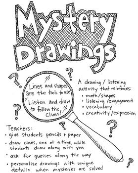 listen and draw instructions