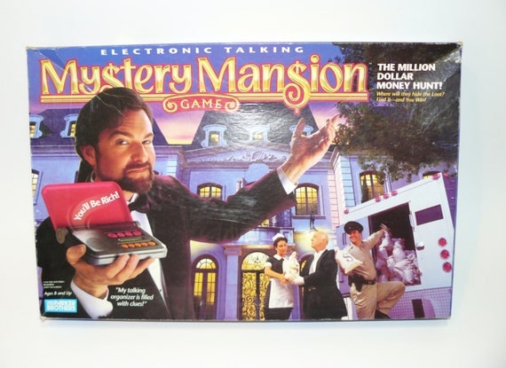 mystery mansion board game instructions