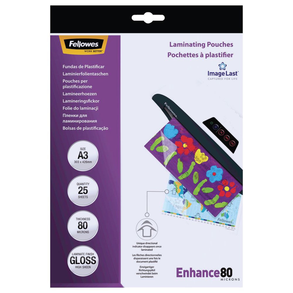 fellowes laminating pouches instructions