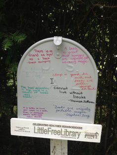 little free library instructions
