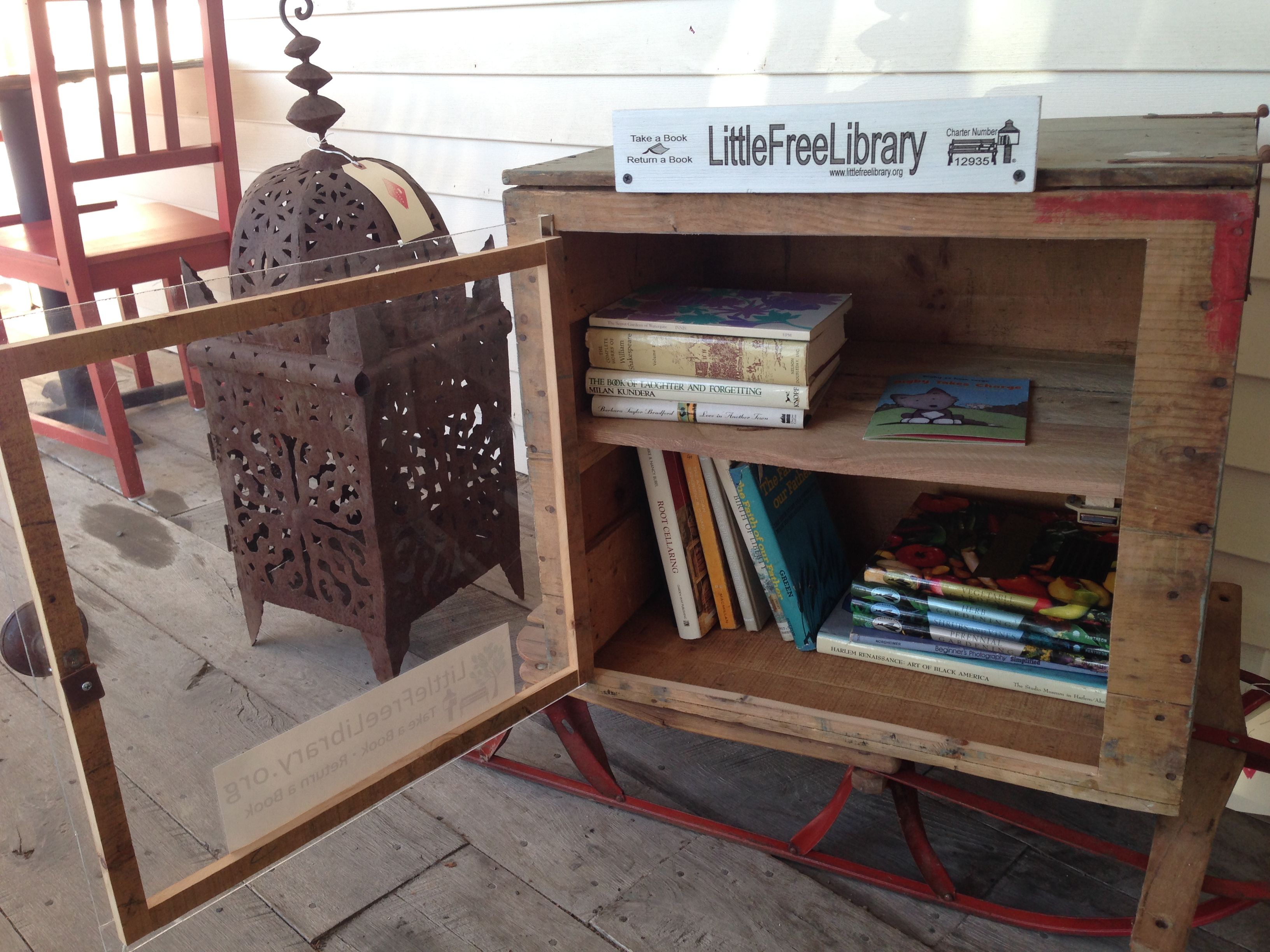 little free library instructions